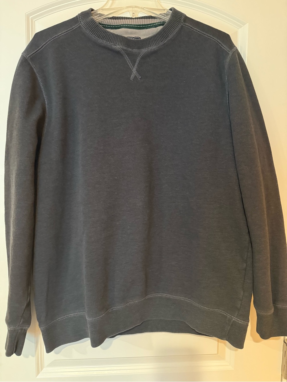 Bass Men's Crewneck Sweater - Charcoal Gray XL